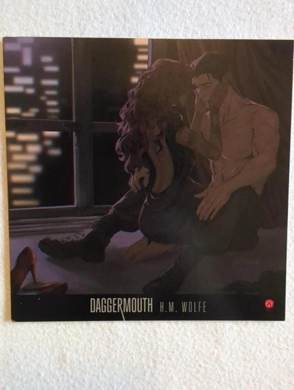 Signed Bookplate & Art Print Daggermouth H. M. Wolfe Paperback Indie Oop